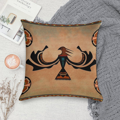 Crow-The Shapeshifter Soft Style Accent Throw Pillow