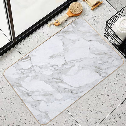 Pure Marble  Easy Maintenance Bath Mat
