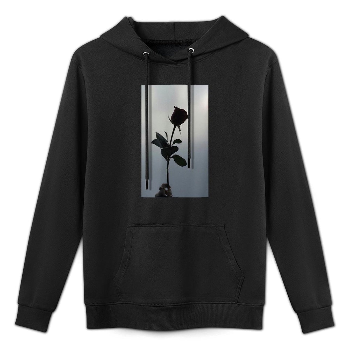 Roses Flowers Aesthetic Retro Stylish Vintage Dark Floral Durable Construction Hoodie