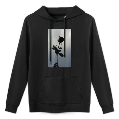 Roses Flowers Aesthetic Retro Stylish Vintage Dark Floral Durable Construction Hoodie