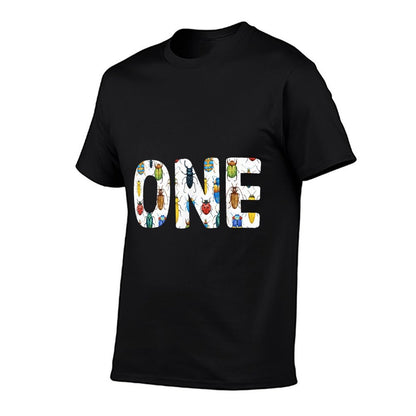 Mb Bug 1st Birthday Funny Insects Lover 1 Year Old Kids  Breathable T-Shirt