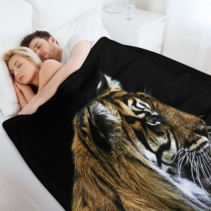 Tiger Anti-pilling Throw Blanket