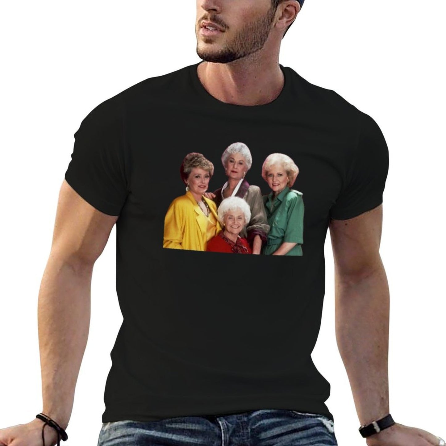 Golden Girls Girls Girls  Trendy Pattern T-Shirt