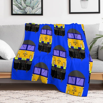 Class 69 Locomotive 69016 Eco-conscious Throw Blanket