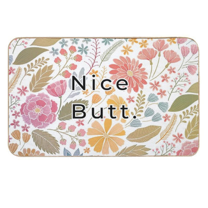 Nice Butt.  Versatile Bath Mat