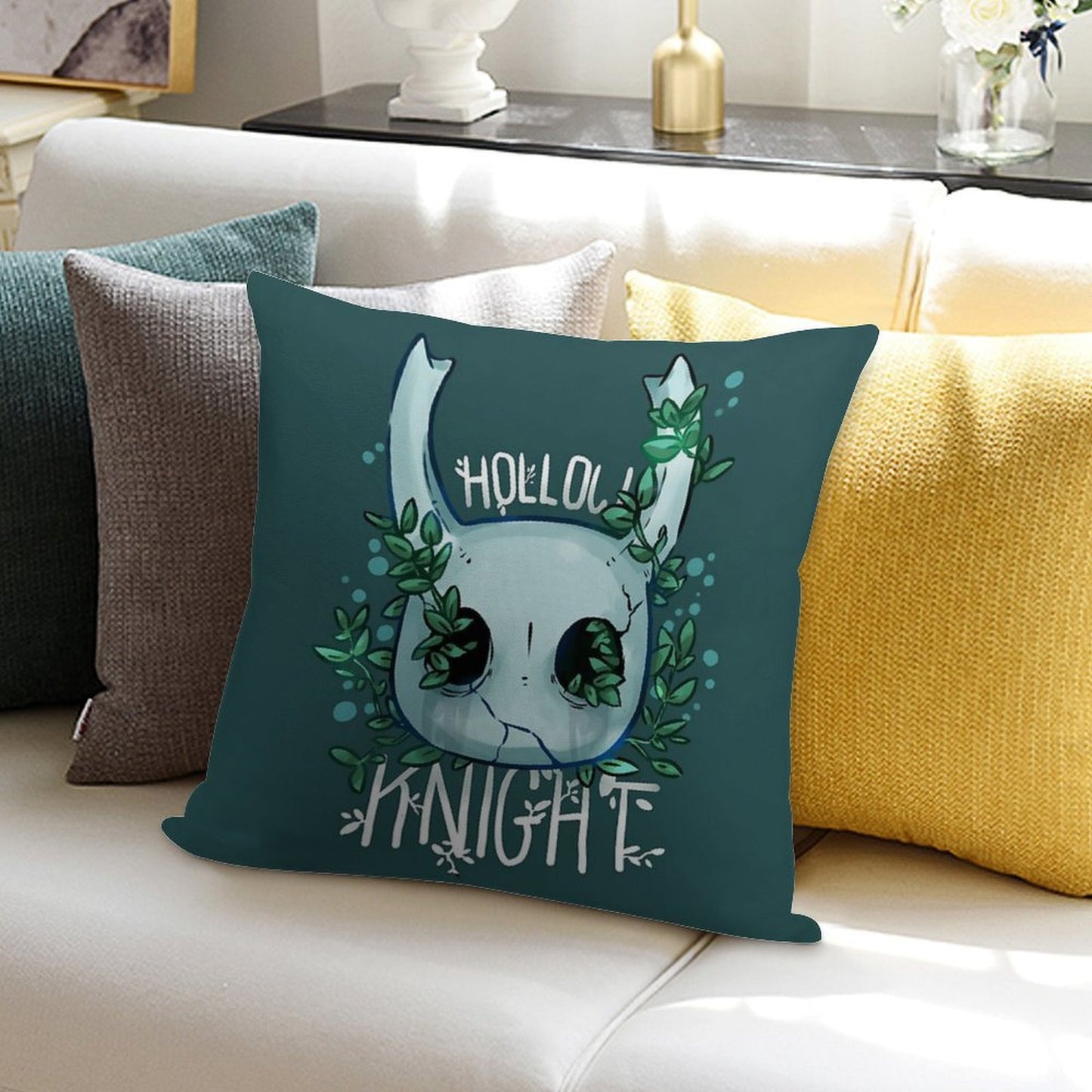 Hollow Knight Soft Fade-Resistant Throw Pillow
