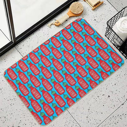 Hot Sauce on Everything  Versatile Bath Mat