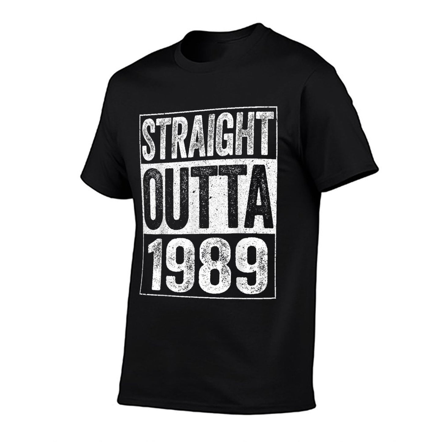 Straight Outta 1989 35th Birthday  Summer-ready Fabric T-Shirt