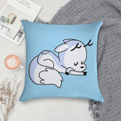 Sleeping Twig  Hilda Soft Shrink-Resistant Throw Pillow