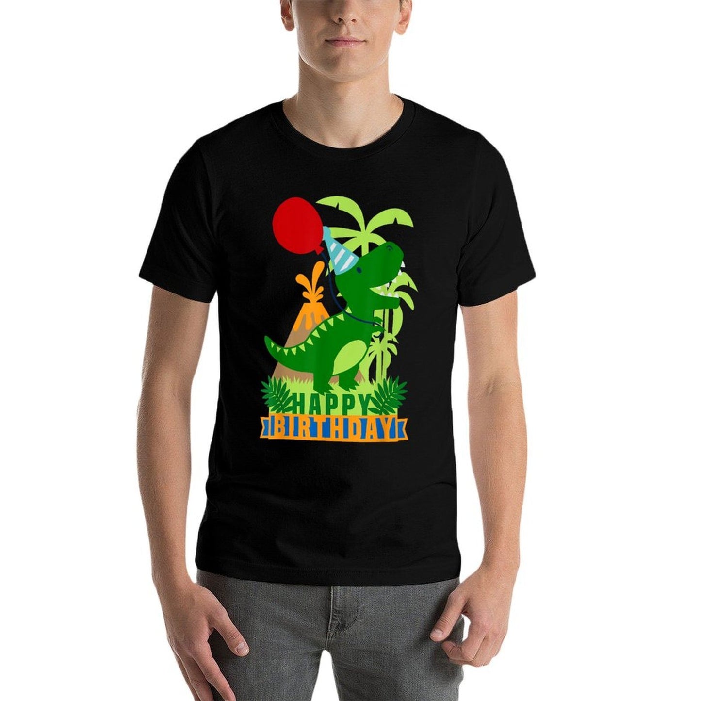 Birthday Boy Girl T-Rex Dinosaur T Rex  Soft T-Shirt