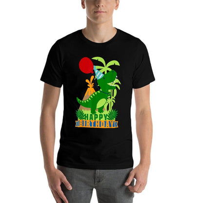 Birthday Boy Girl T-Rex Dinosaur T Rex  Soft T-Shirt