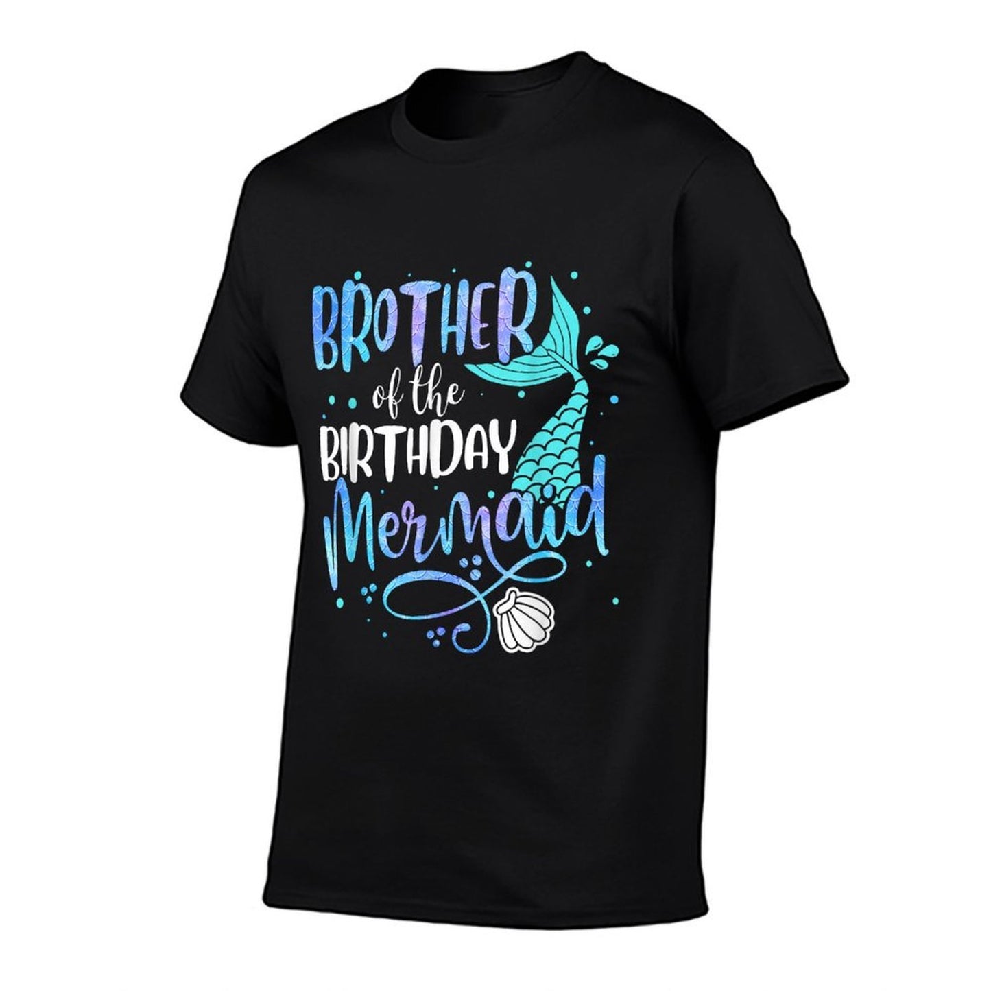 Brother Of The Birthday Mermaid Family Matching Party Squad  Quick-drying T-Shirt