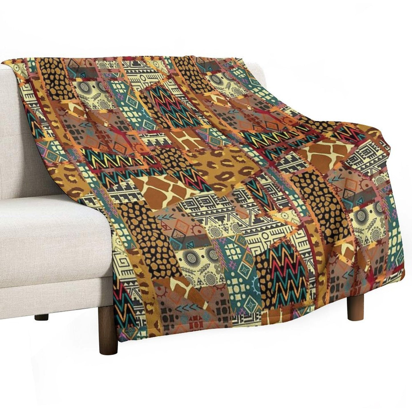Vintage Quilted Pattern Anti-pilling Throw Blanket
