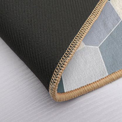 Seashell Colors Coastal Vibes Abstract Seashells And Beach Pebbles Mosaic 3 of 4 Durable Bath Mat