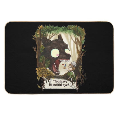 You Have Beautiful Eyes - over The Garden Wall  Rapid-Drying Bath Mat