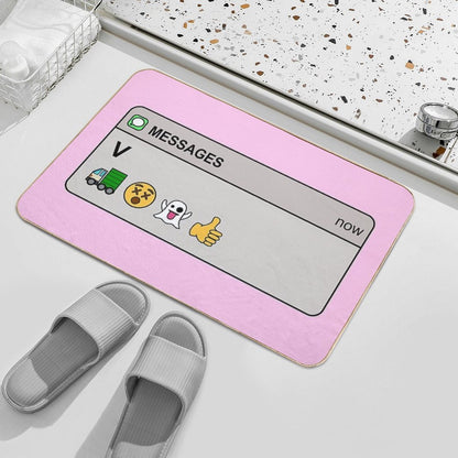 Wanna Hang  Easy Maintenance Bath Mat