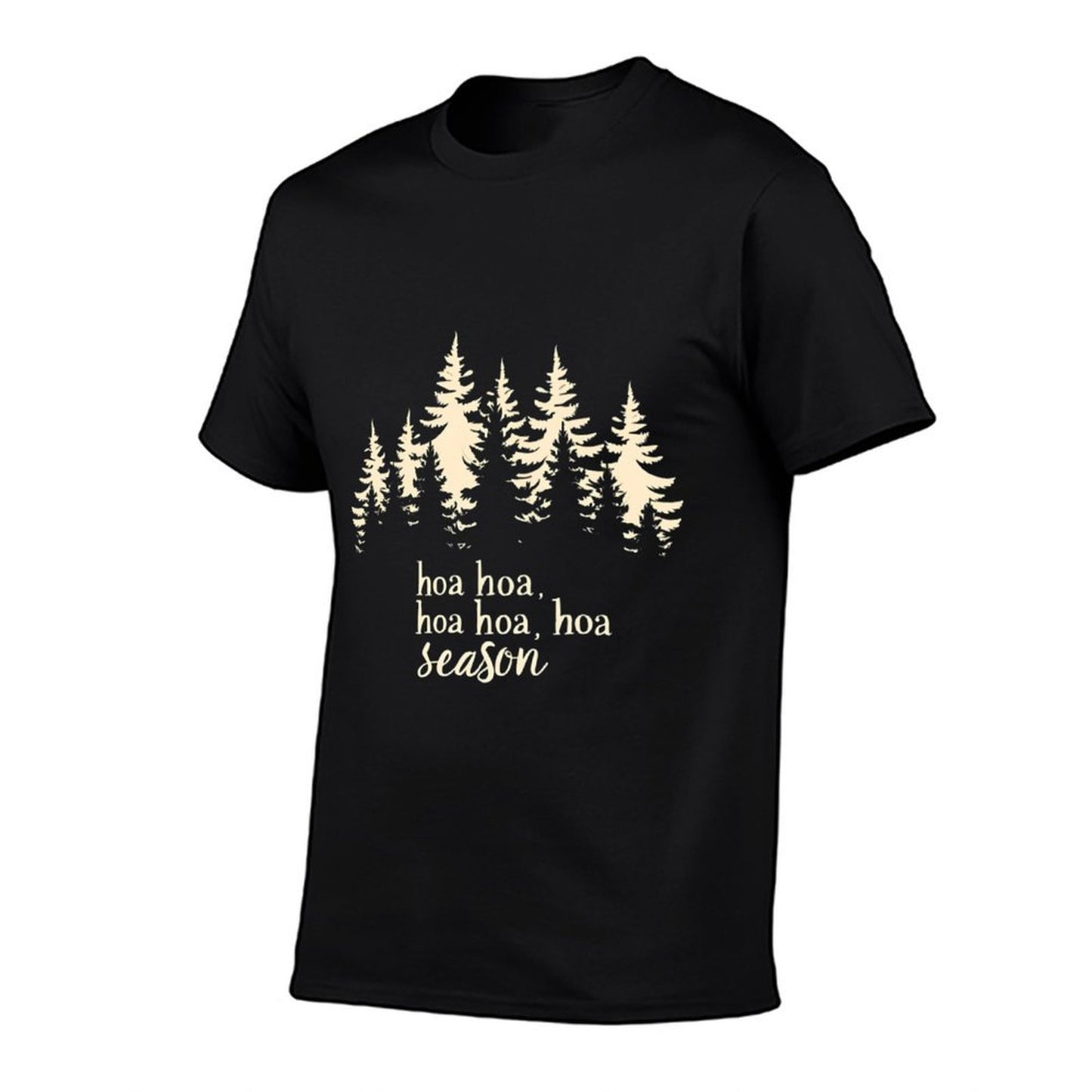 Hoa Hoa Hoa Hoa Hoa Winter Season Twilight Lover Pine Forest  Easy-care T-Shirt