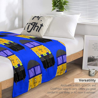 Class 69 Locomotive 69016 Eco-conscious Throw Blanket