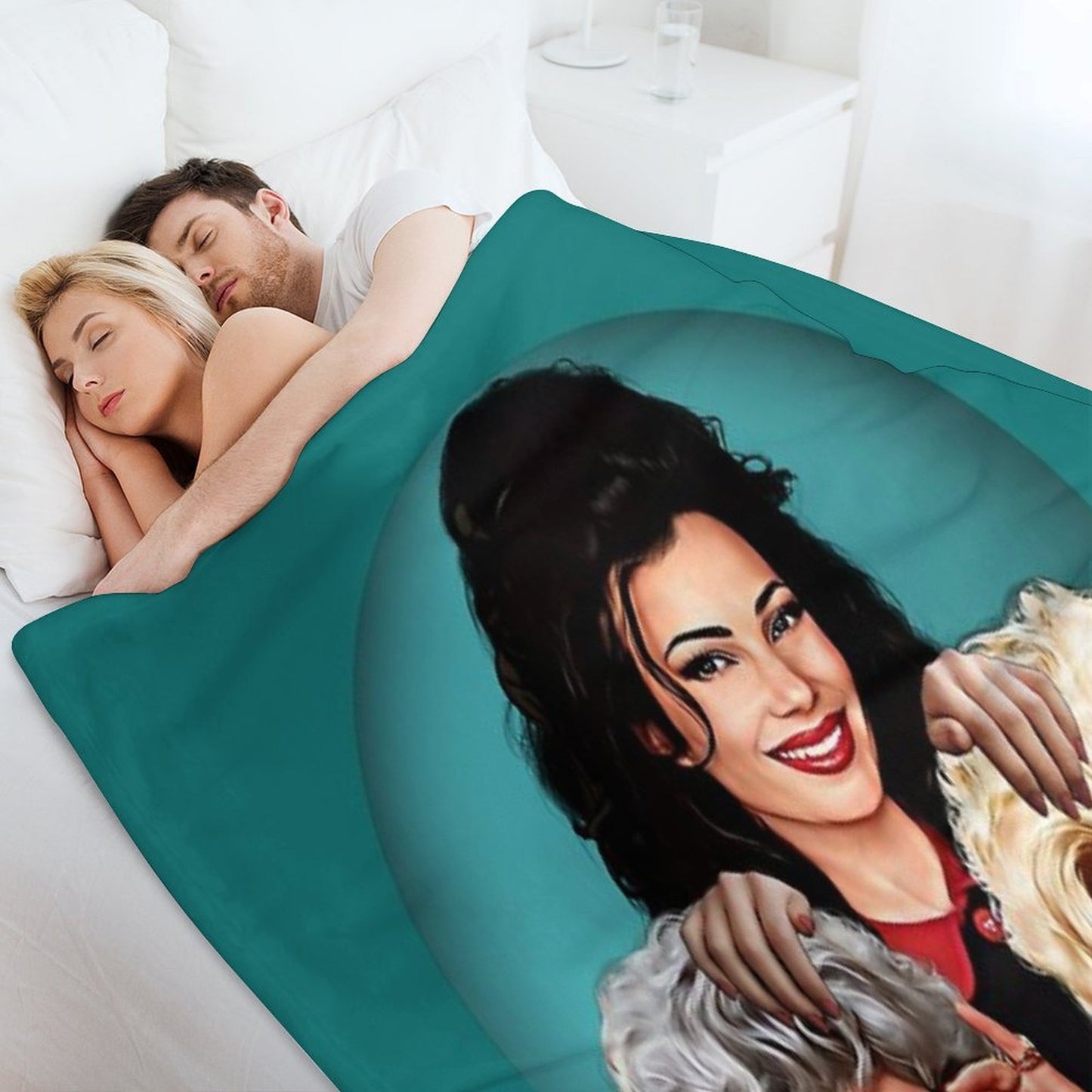 The Nanny - Yetta And Sylvia Versatility Throw Blanket