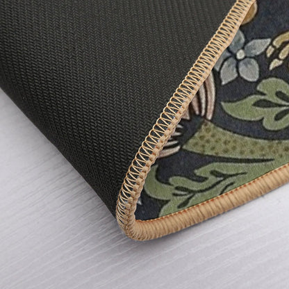 William Morris Strawberry Thief.01  Odorless Bath Mat
