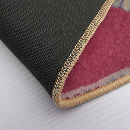 Vintage Moroccan Turkish Rug-Kelim Ethnic Woven Aztec Oriental  Carpet  Eco-Friendly Bath Mat