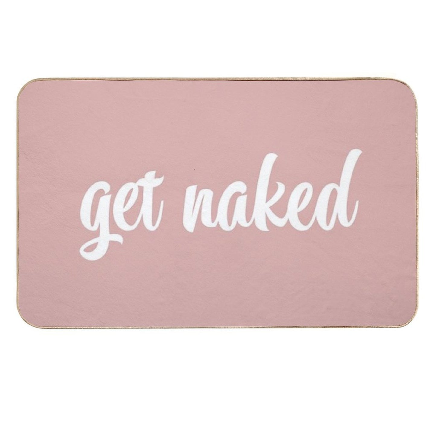 Get Naked Pink  Multi-Purpose Bath Mat