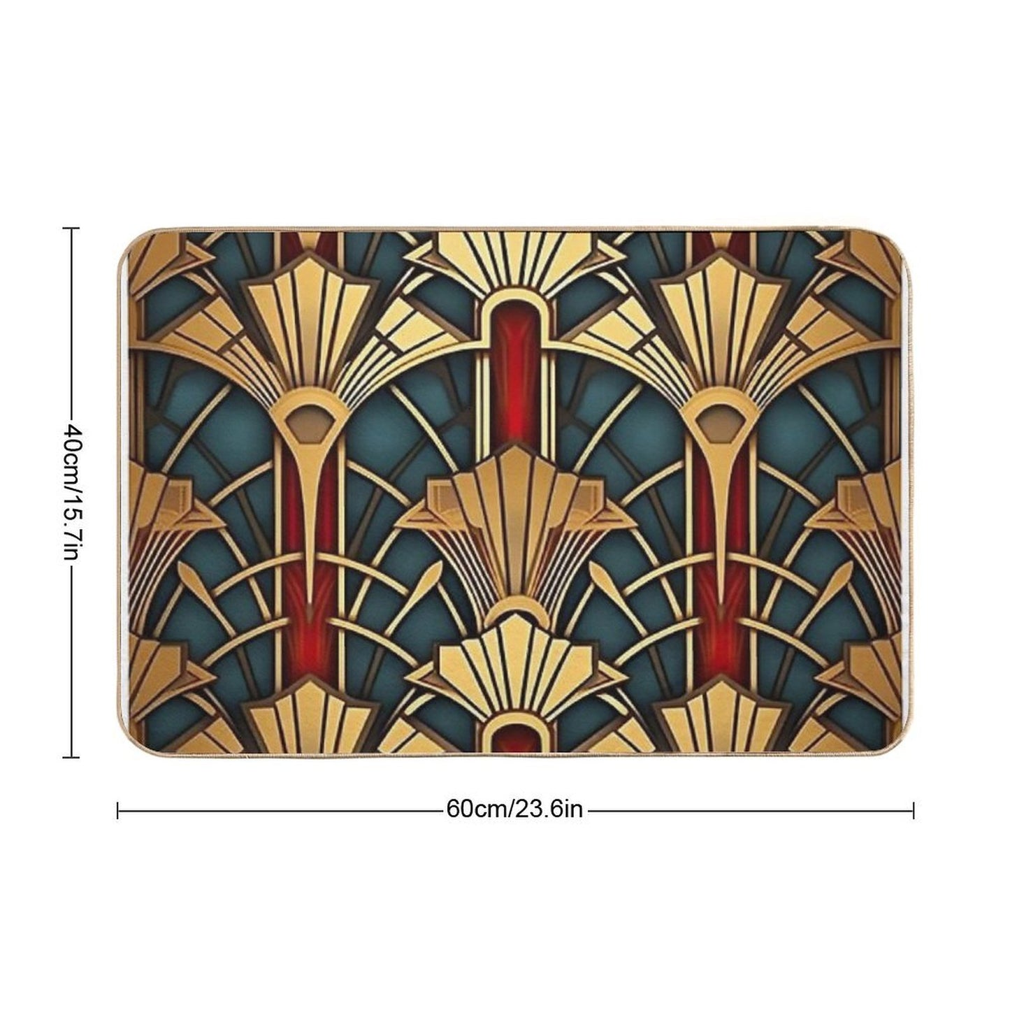 Art Deco  Versatile Bath Mat