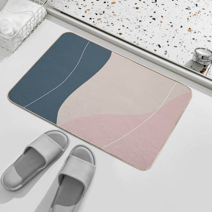 Cute Background  Slip-Resistant Bath Mat