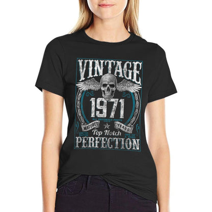 Vintage 1971 Limited Edition 1971 50 Years Old 50th Birthday  Moisture-wicking T-Shirt