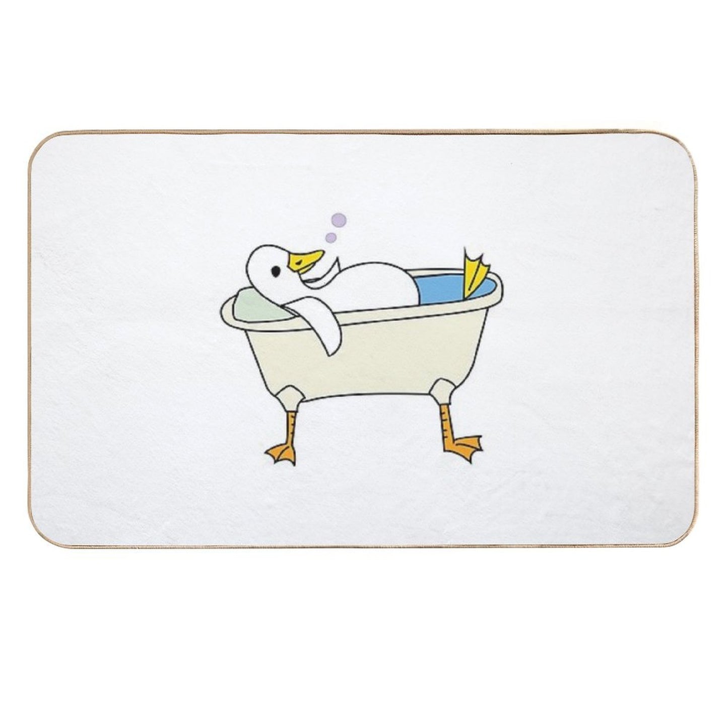 Relaxing in The Tub  Multi-Purpose Bath Mat