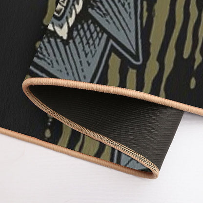 Seven Rays Eye  Stain-Proof Bath Mat