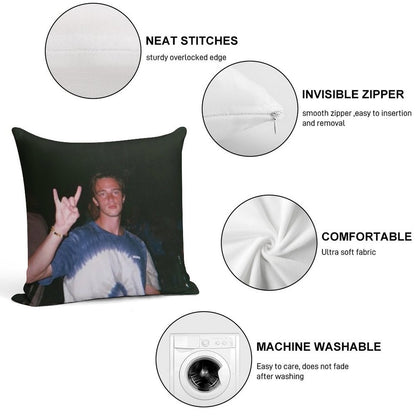 Drew Starkey Soft Warmth Comfort Throw Pillow