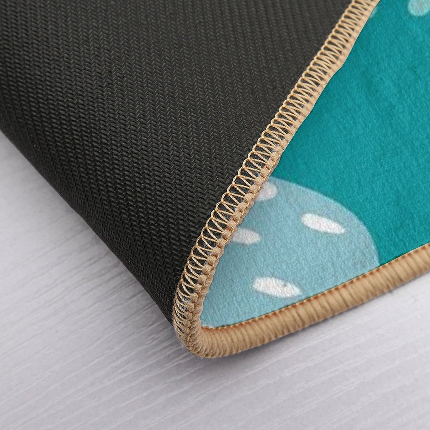 Blue Water Shower  Easy Maintenance Bath Mat