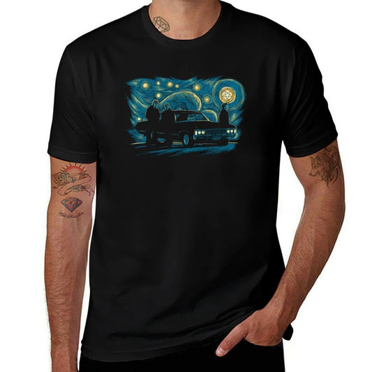 Supernatural Night  Cotton T-Shirt