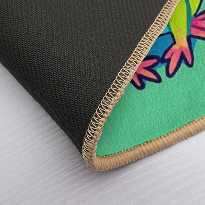 You Are Enough As You Are Today Tree Frog  Rapid-Drying Bath Mat