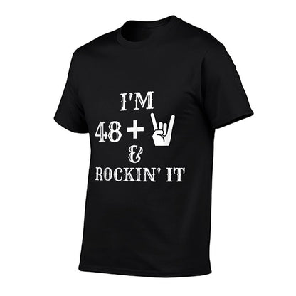Funny 50 Years Old for Men Women 50th Birthday  Stretchy T-Shirt