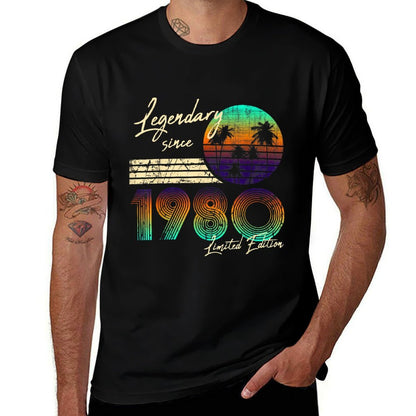 40Thbirthdaygifts Vintage Since October 1980 40Th Birthday  Moisture-wicking T-Shirt