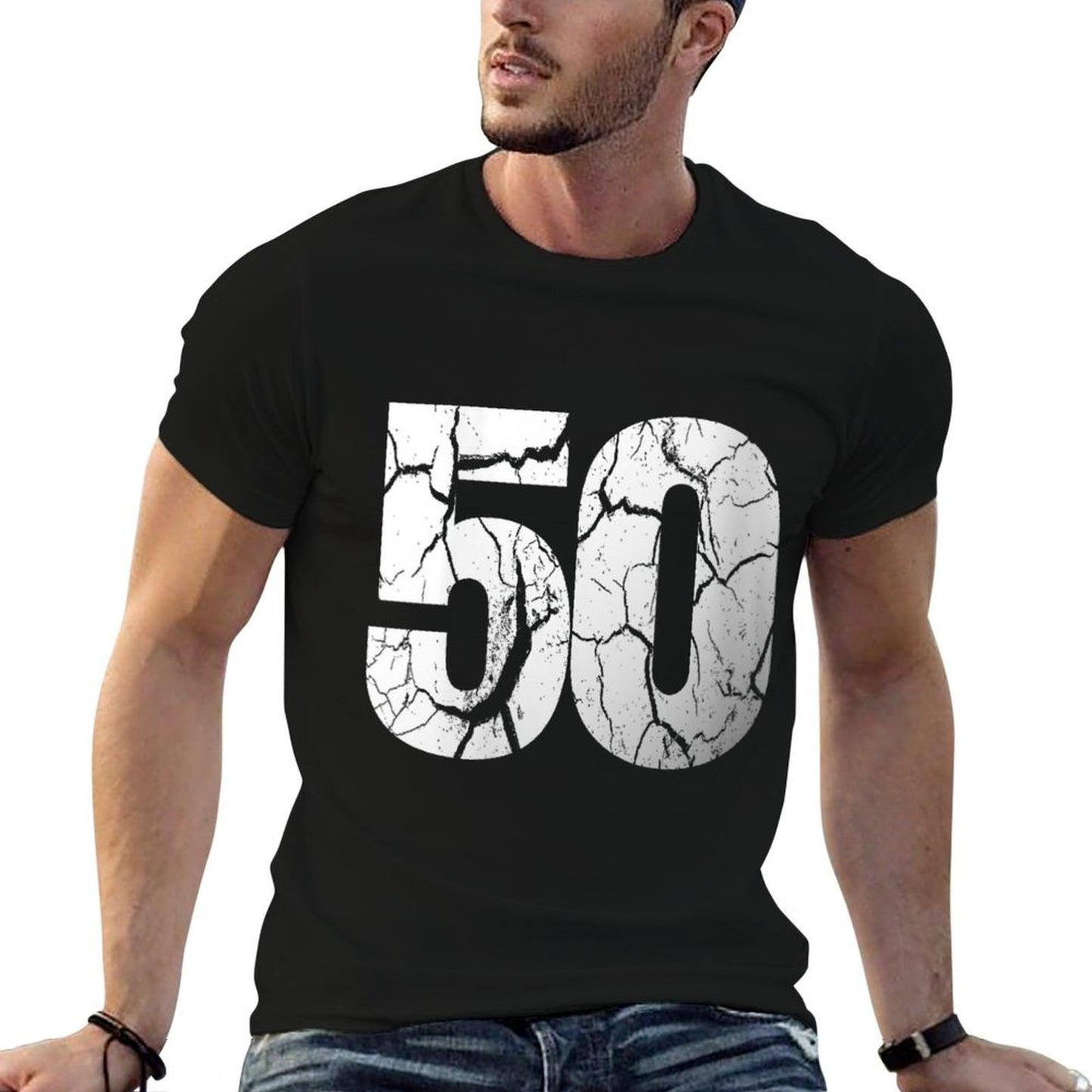 Womens 50th Birthdays 50 Year Old  Versatile T-Shirt