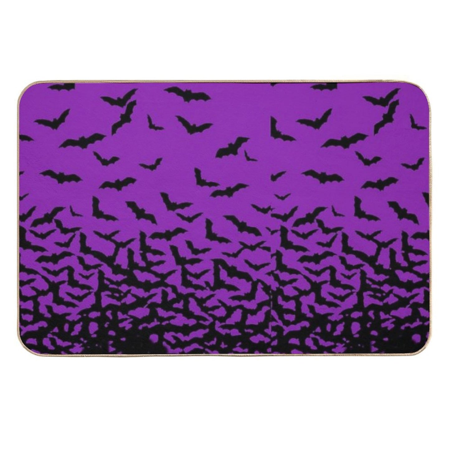 Purple Bats  Pet-Safe Bath Mat