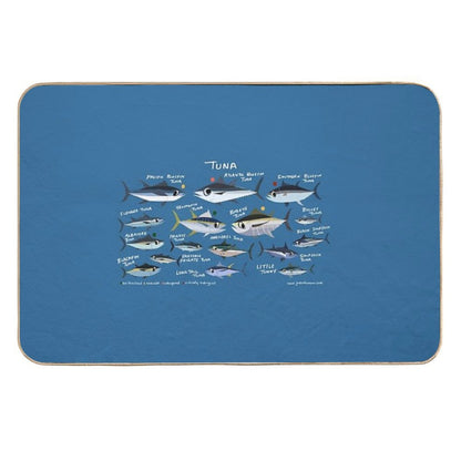 Know Your Tuna  Absorbent Bath Mat