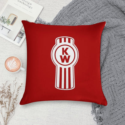 Kenworth Truck Logo Soft Luxury Feel Throw Pillow