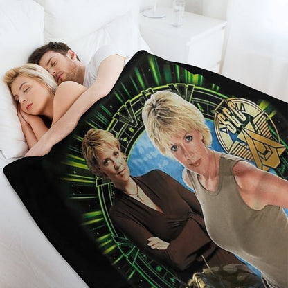 Stargate SG1 Samatha Carter Quick-dry Throw Blanket