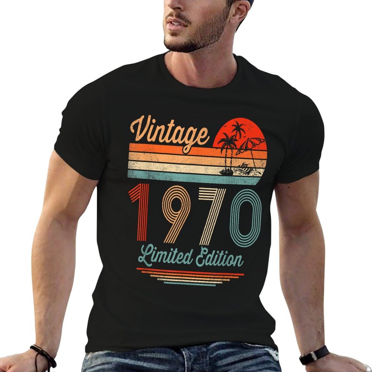 Vintage 1970 Limited Edition 55 Year Old Gifts 55th Birthday  Affordable Price T-Shirt