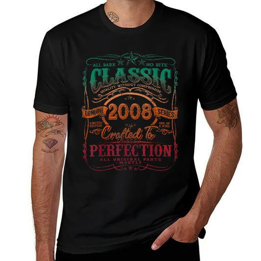 Vintage 2008 Limited Edition 14 Year Old 14th Birthday  Versatile T-Shirt