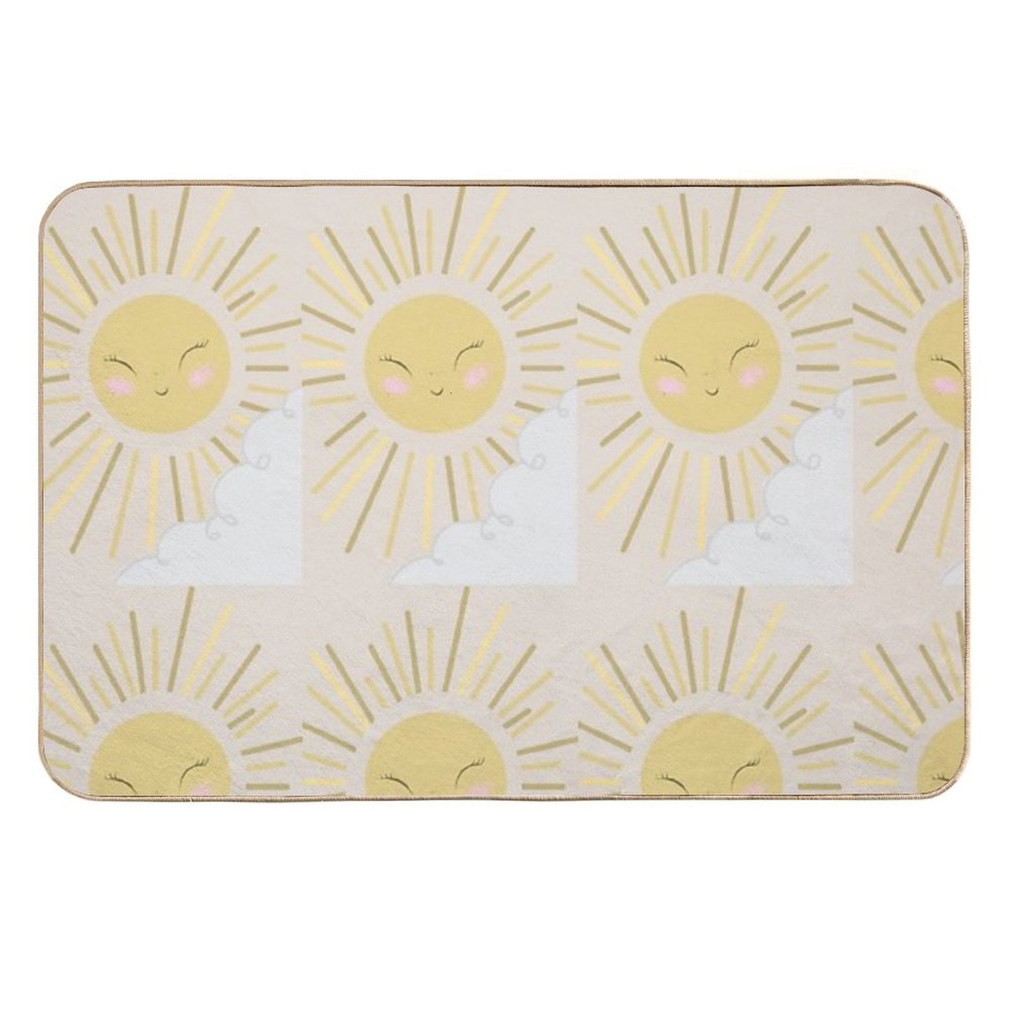 Sun  Slip-Resistant Bath Mat