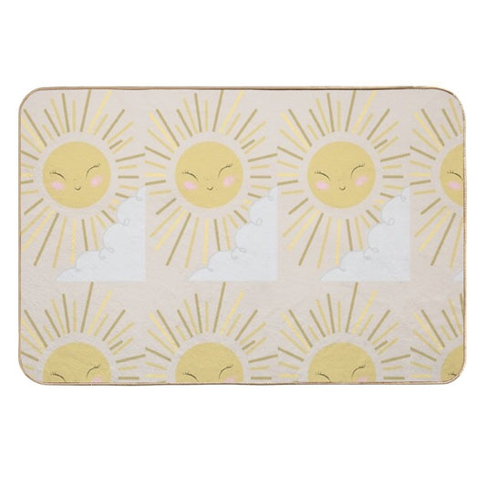Sun  Slip-Resistant Bath Mat