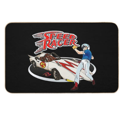 Speed Racer Go Speed Racer Go Go!!!  Long-Lasting Bath Mat