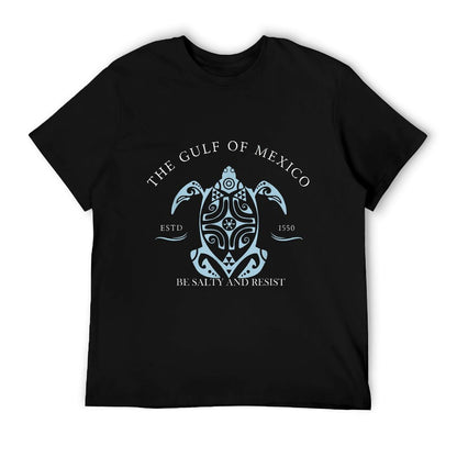 Gulf of Mexico Turtle BE SALTY AND RESIST Affordable Price T-Shirt
