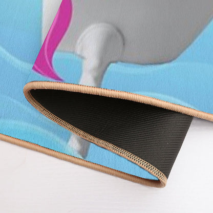 Mermaid in Bath  Pet-Safe Bath Mat