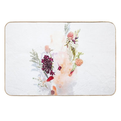 Floral Print Gift Idea for Nature Lovers  Pet-Safe Bath Mat